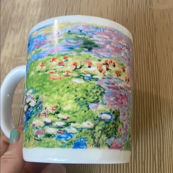 Water Lilies Claude Monet Master Impressionists D Burrows Mug Chaleur!RARE - Picture 6 of 9